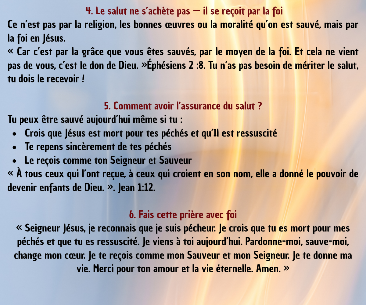 As-tu l'assurance du salut - 3